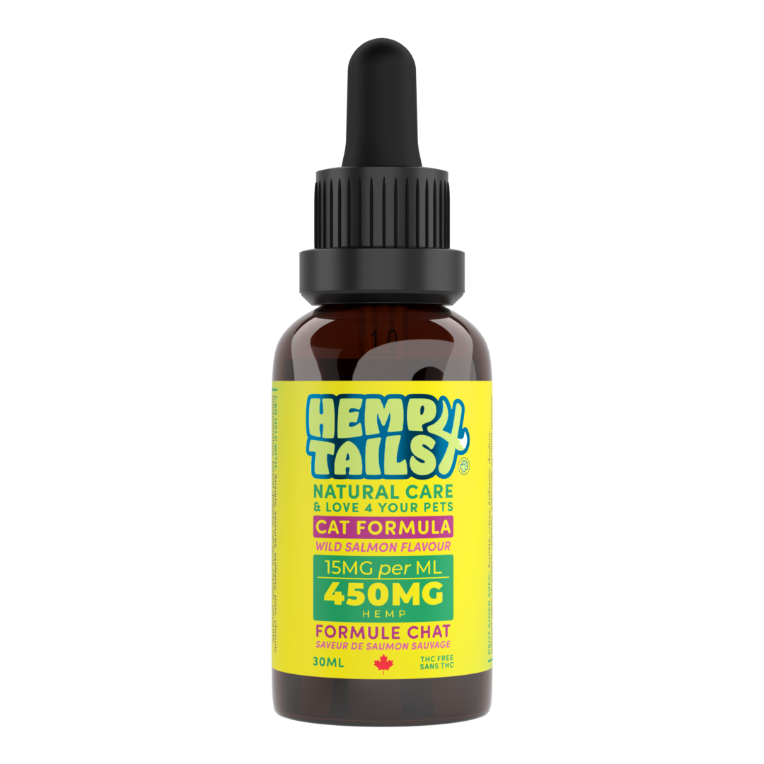Hemp4Tails Salmon Hemp Oil for Cats 450mg