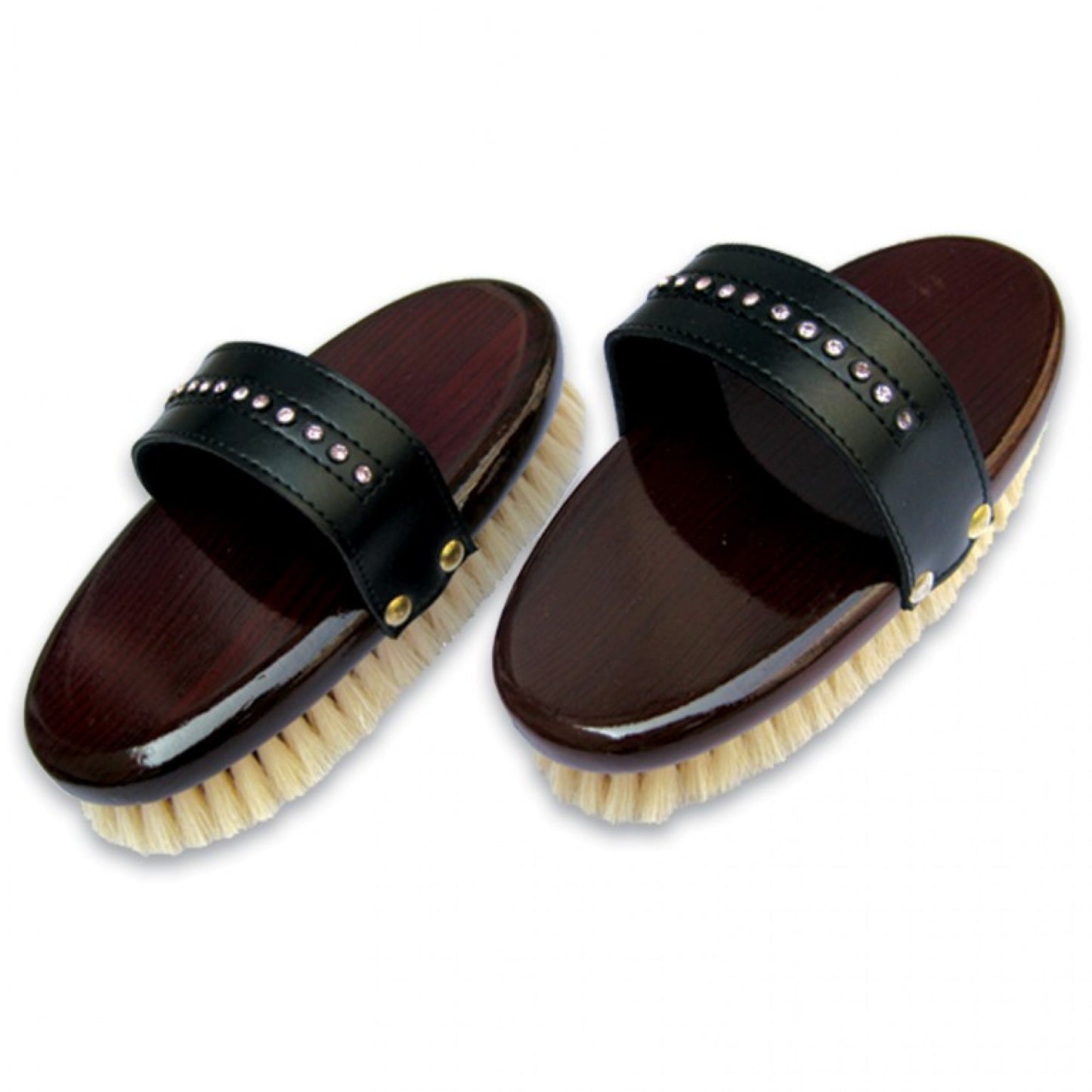 Brosse Douce Classique poil de chèvre & crystal