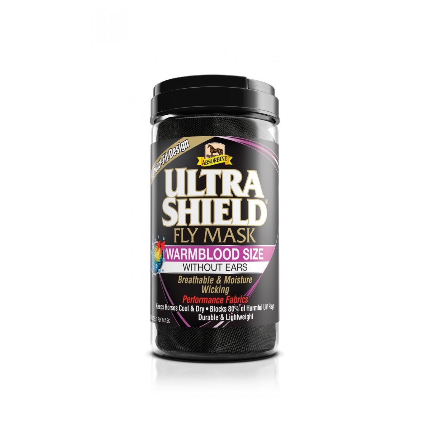 Ultrashield Earless Fly Mask Warmblood size