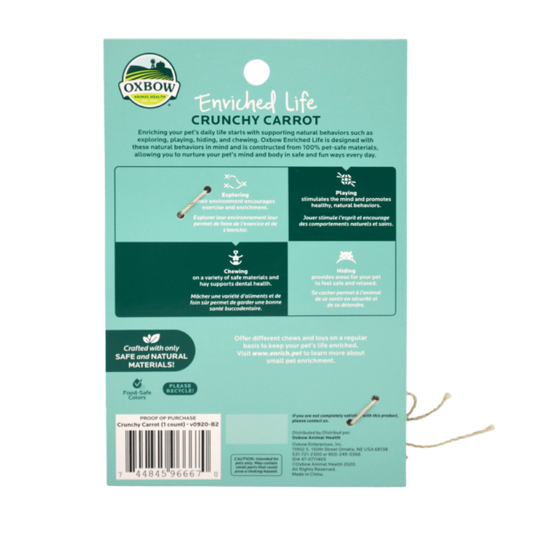 Oxbow Crunchy Carrot