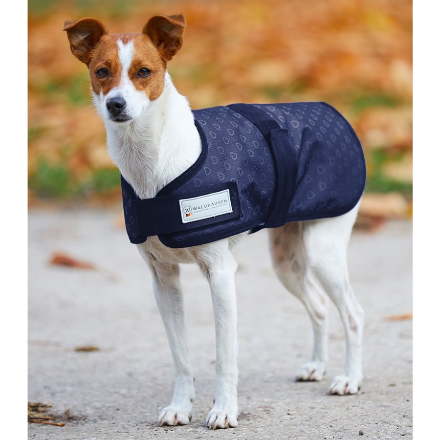 Waldhausen Manteau pour Chien Coeur Argent 21''