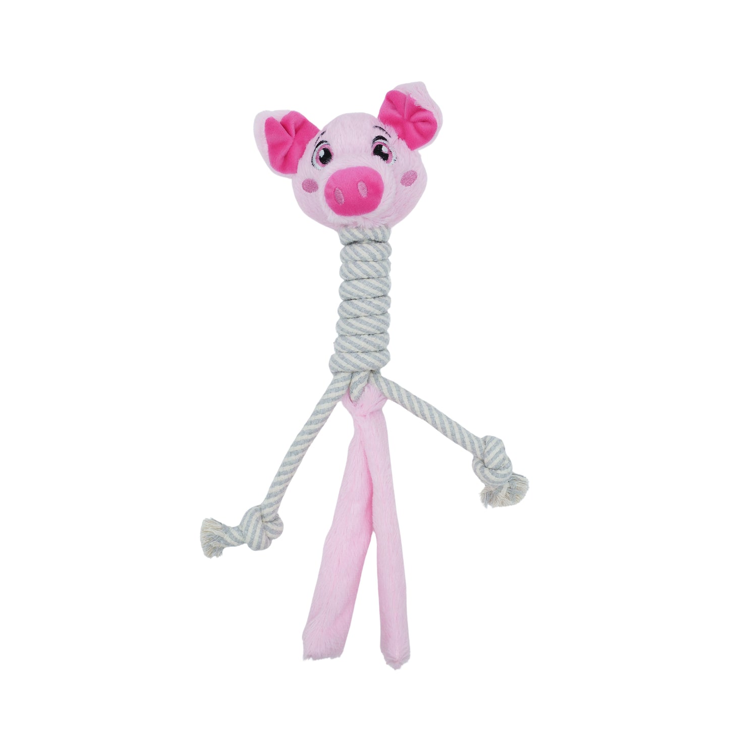 Bud'z Jouet En Peluche Avec Corde Cochon À Long Cou