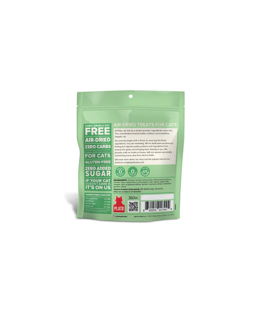 Plato Friandises pour chats au poulet et à l'herbe à chat