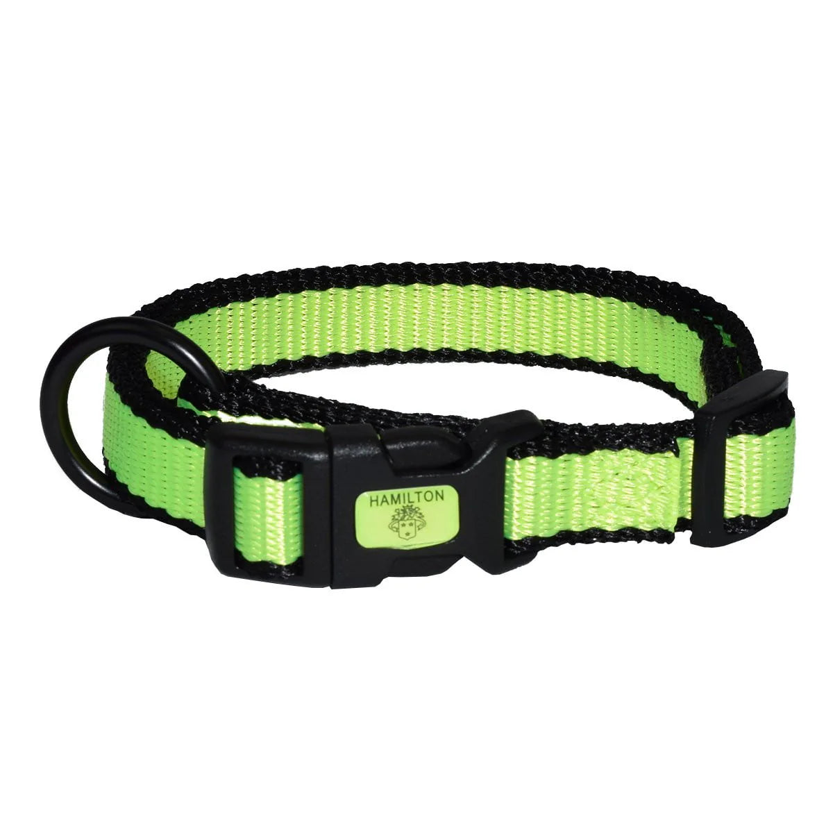 Hamilton Clip-on Collar 12-18 inch Neon Green