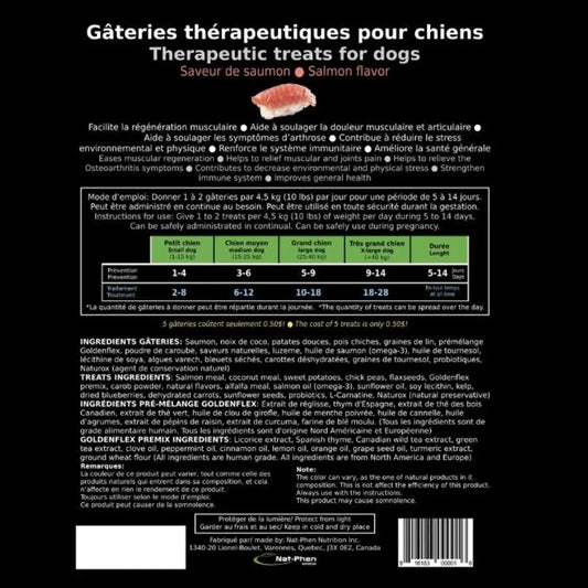 Golden Flex Gateries Anti-inflammatoire Naturel Au Saumon 500g