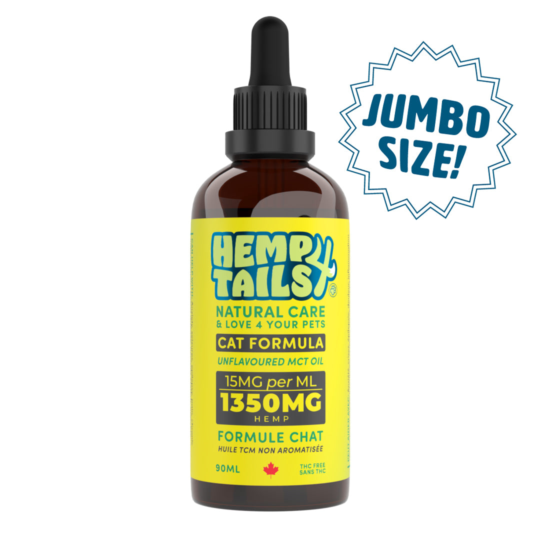 Hemp4Tails Huile de Chavre pour chats 90ml