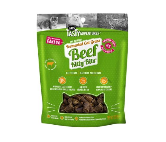 Jay's Gâterie fermentées pour chat boeuf 60gr