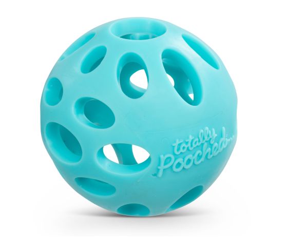 Messy Mutts Balle Bleu, 2,5 pouces