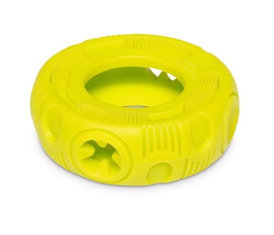 Messy Mutts Stuff'N Brush Pneu Vert