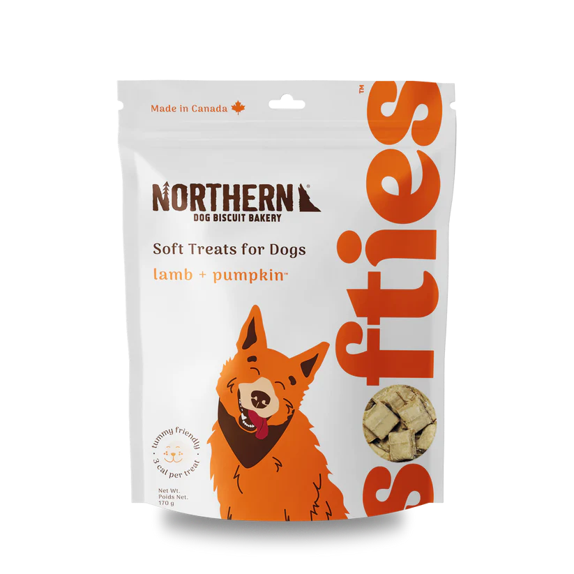 Nothern Softies Gâterie Tendre Agneau et Citrouille 170gr