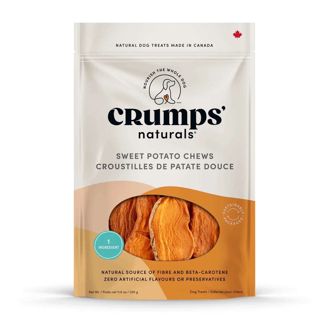 Crumps Naturals Croustilles de patate douce