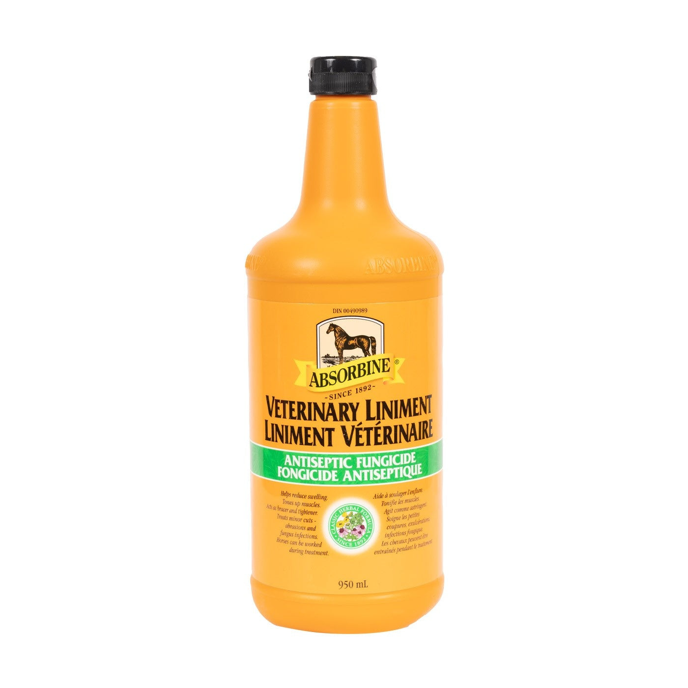 Absorbine liniment vétérinaire fongicide antiseptique 950 ml
