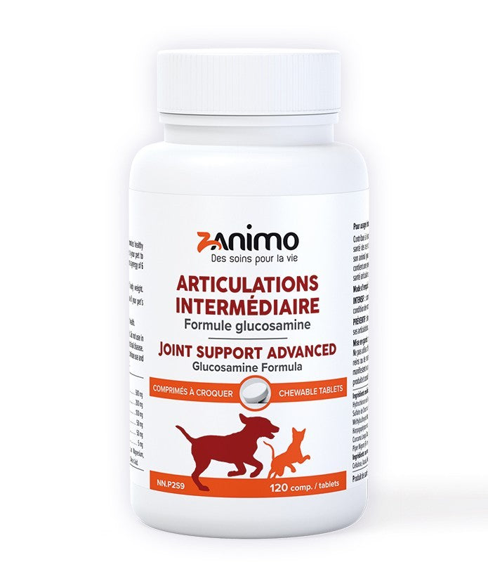 Zanimo Articulations intermediaire Glucosamine pour chien & chat 120comprimes
