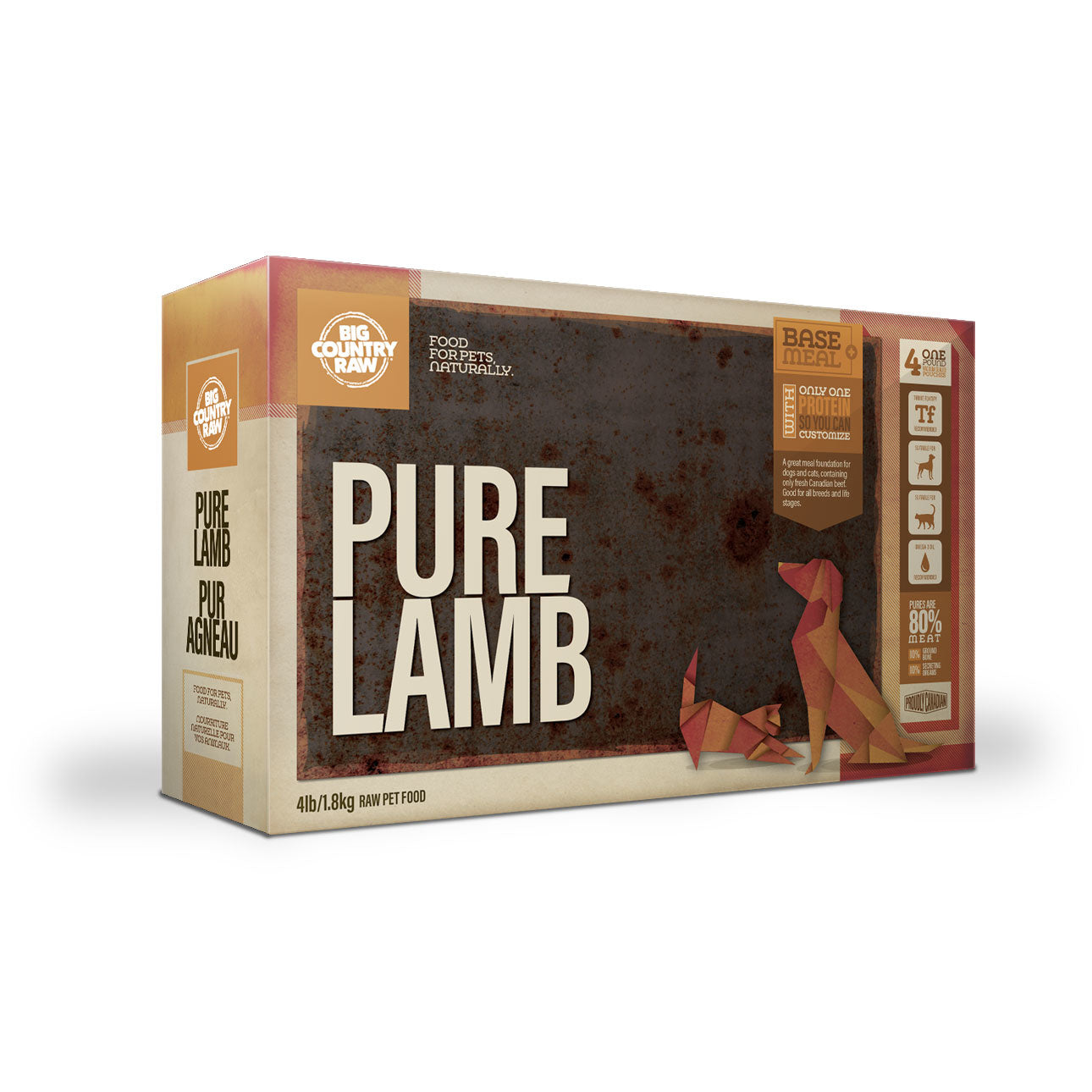 Pure Lamb 4 lb