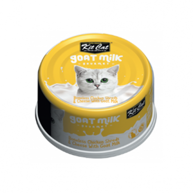 Goat's milk cat kit, Chicken & cheese 70 gr