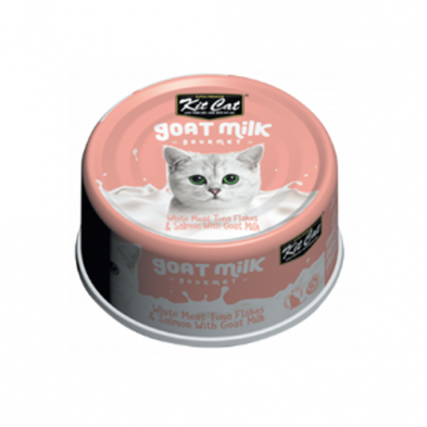 Goat's milk cat kit, Tuna & salmon 70 gr