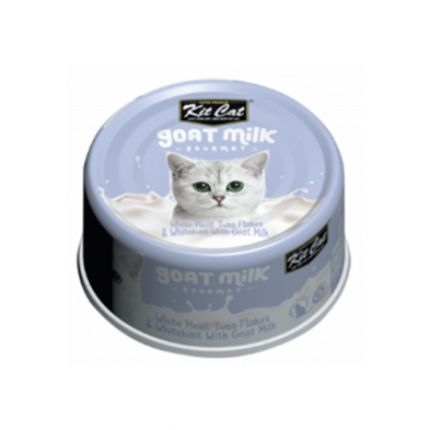 Cat kit with goat's milk, tuna & blanchaille 70 gr