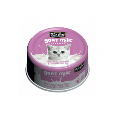 Goat's milk cat kit, Tuna & Crab 70 gr