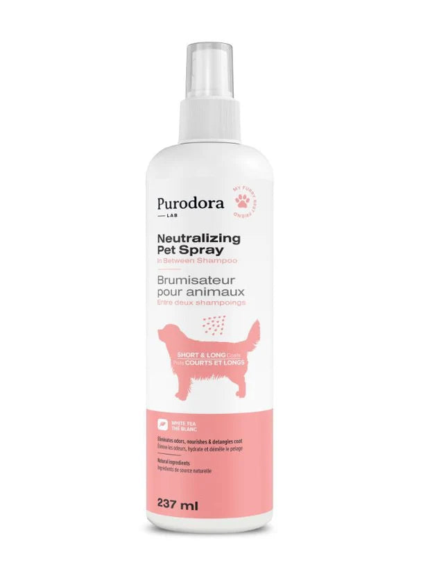Purodora Brumisateur pour animaux à poils courts et longs