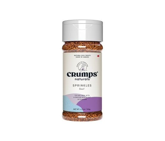 Crumps natural beef flakes to sprinkle