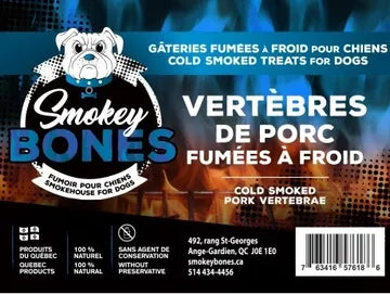 Smokey Bones Vertèbres de porc fumé à froid