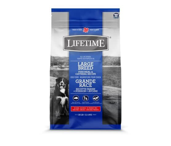 Lifetime Fish Large Breed Dog 25 lbs