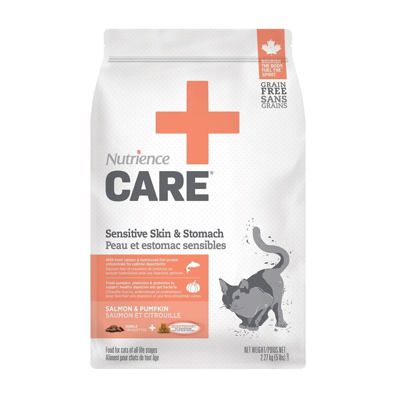Nutrience Care Sensitive Skin & Stomach Cat 5 kg