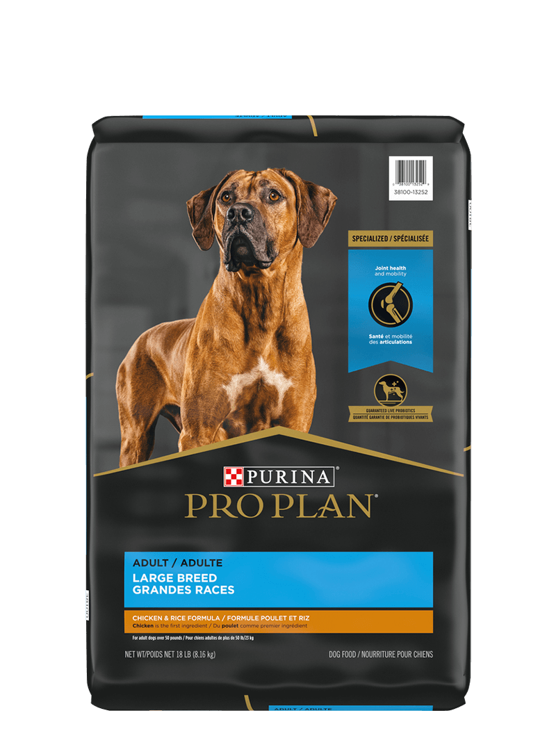 Purina Pro Plan Large Breed Dog Chicken & Rice 15.4 kg