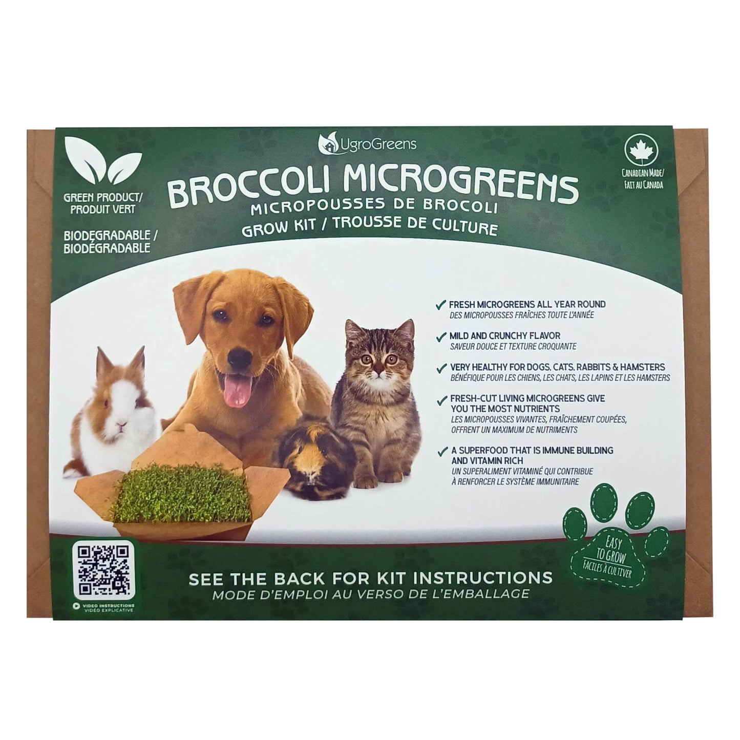 Broccoli Microgreens Grow Kit