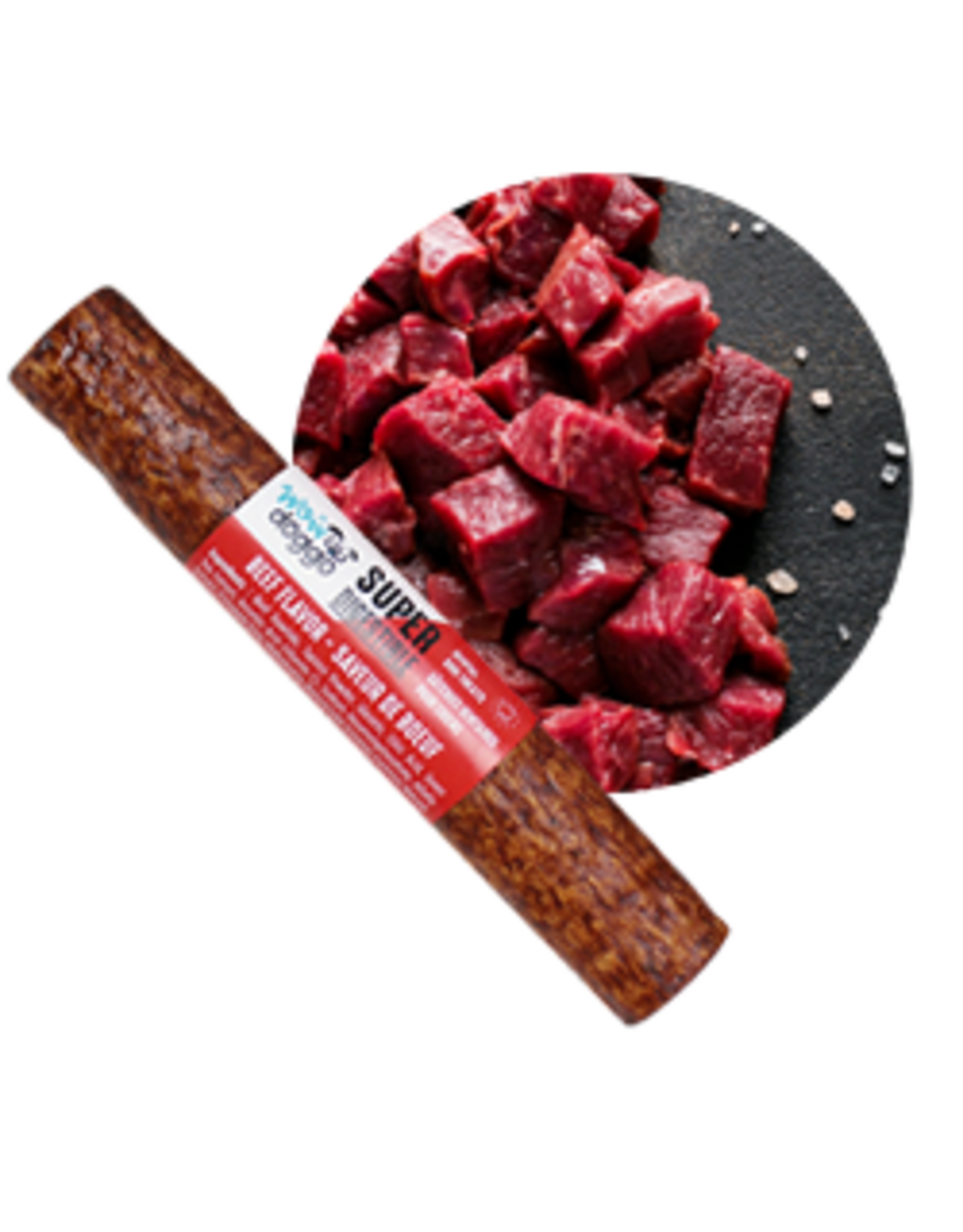 Wow Doggo Tube Beef 6 inch