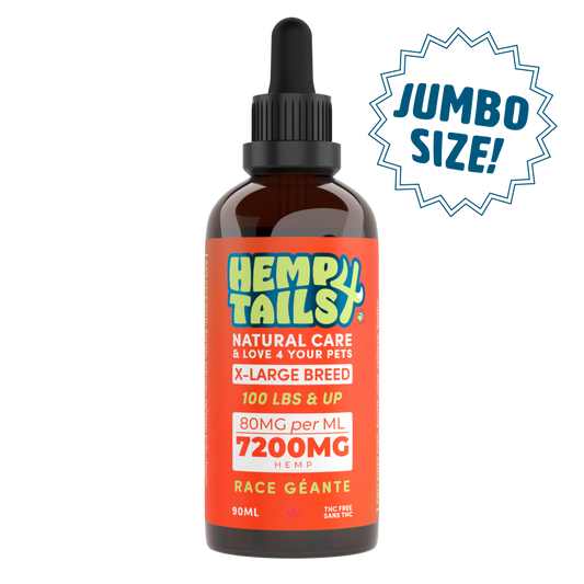 Hemp4Tails Extra Large Breed Hemp Oil 90ml