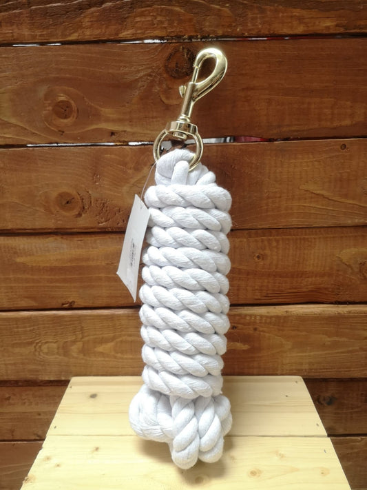 White cotton leash 10