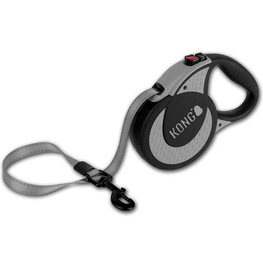 Kong Laisse Rétractable Gris 150lbs