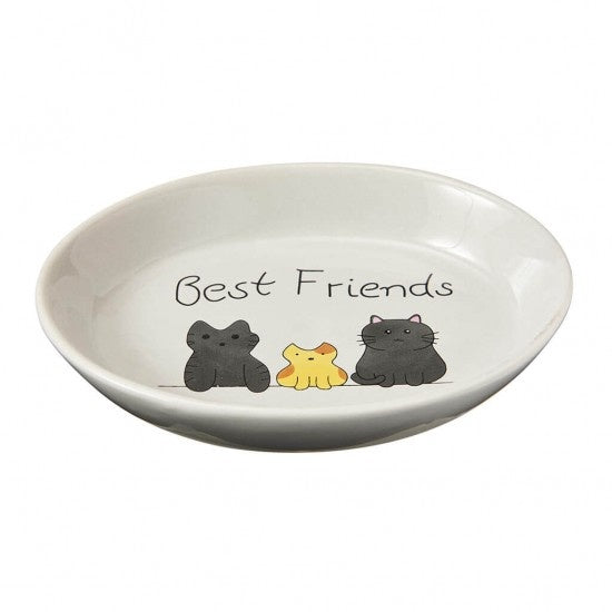 Bol de céramique Best Friend pour chat 6 pouces - Sabots et Museaux