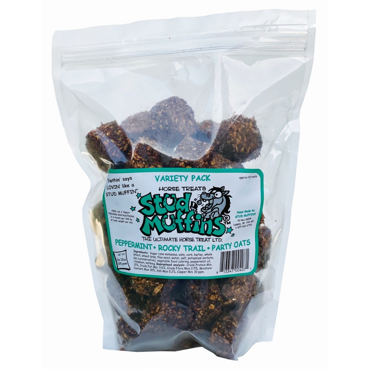 Stud Muffins 3 saveurs 45oz