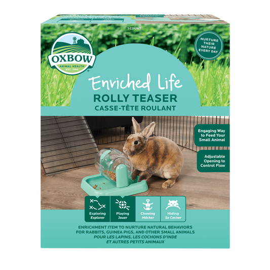 Oxbow Rolling Puzzle Food Dispenser
