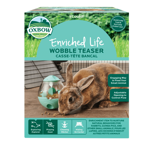 Oxbow Wobbly Puzzle Food Dispenser