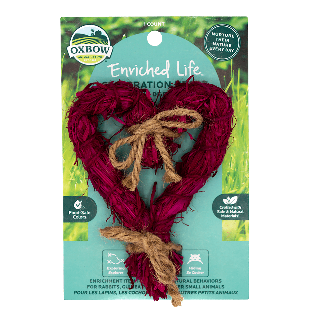 Oxbow Celebration Heart Toy