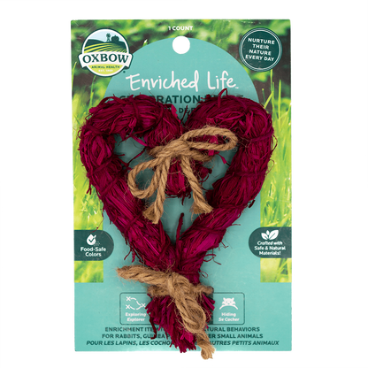 Oxbow Celebration Heart Toy