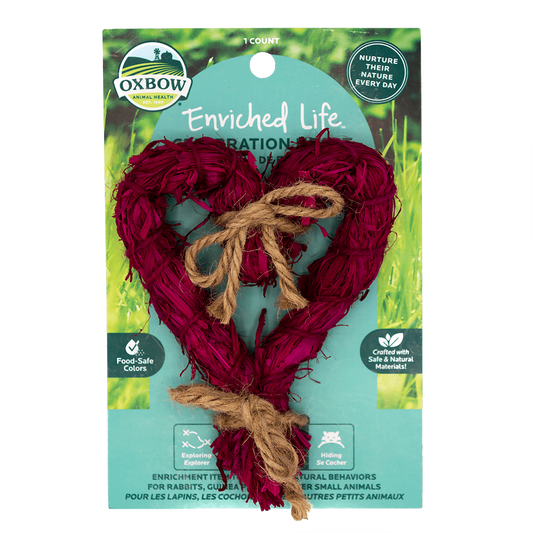Oxbow Celebration Heart Toy