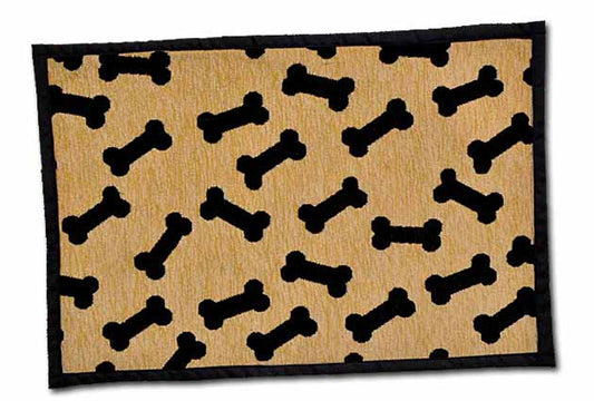 Tapis os dansants beige