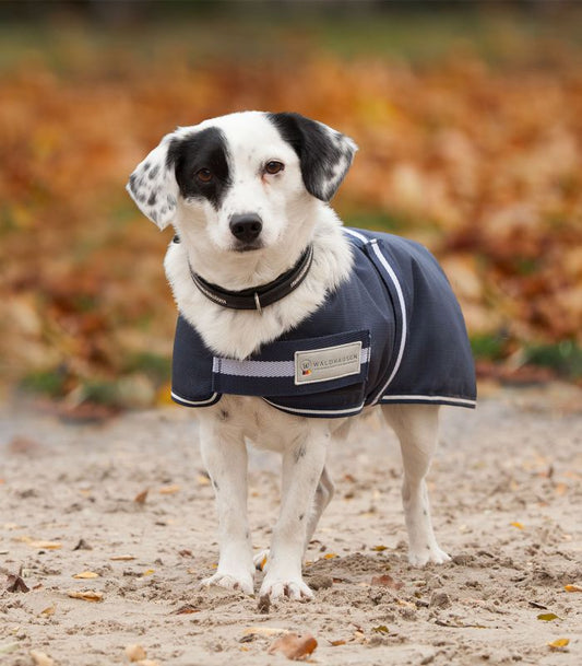 Waldhausen Manteau pour Chien Doublé Navy 17"