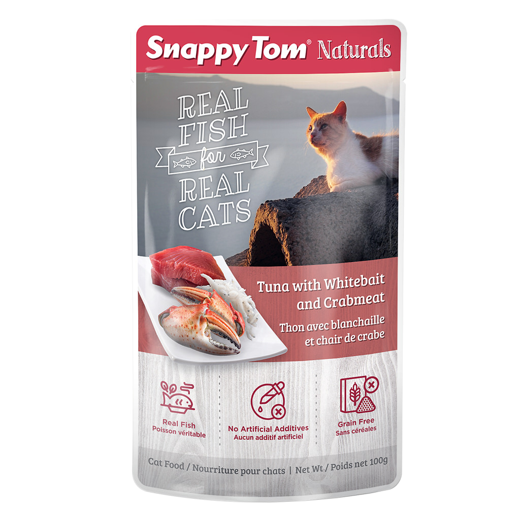 Snappy Naturals Thon, Blanchaille & Crabe 100 gr