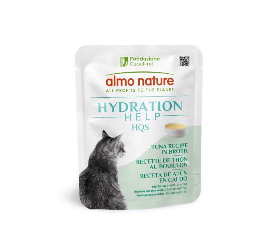 Almo Nature HQS Hydration Help Chat Thon Au Bouillon