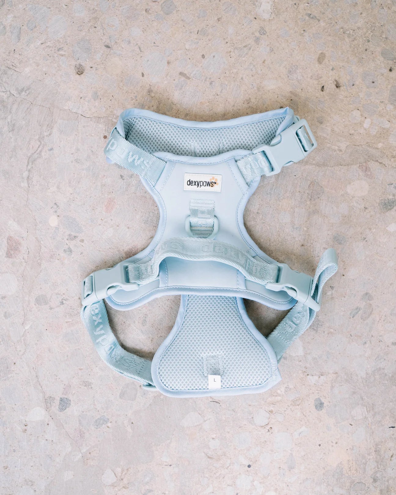 Dexypaws No Pull Harness Sky Blue, Medium