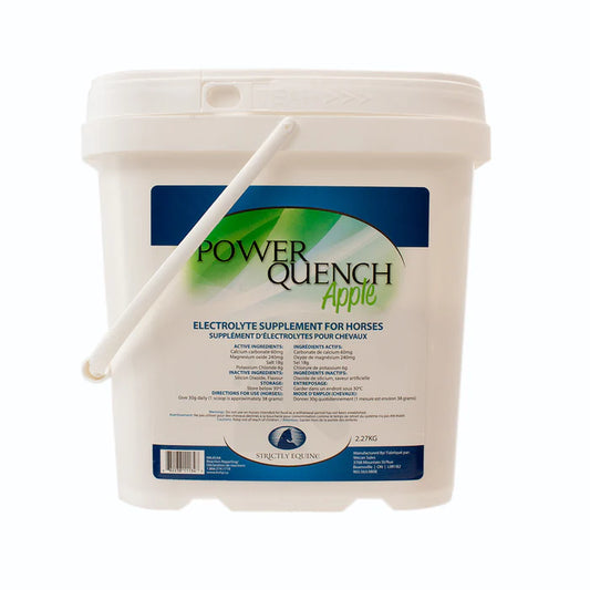 Power Quench Apple Electrolyte Supplement for Horses