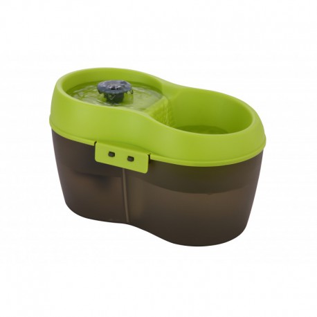 H2o Fontaine pour chats 2L Vert