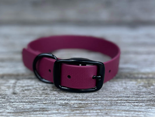 Tanzo Collier Biothane Bourgogne Petit 9.5 à 13 pouces