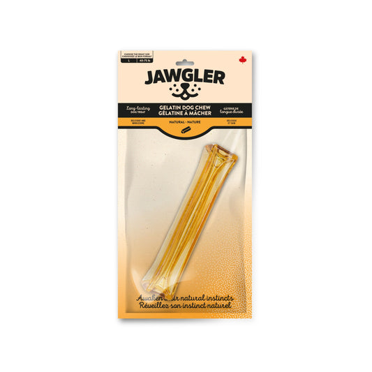 Jawgler Gâterie De Gélatine À Mâcher - Nature, Grand