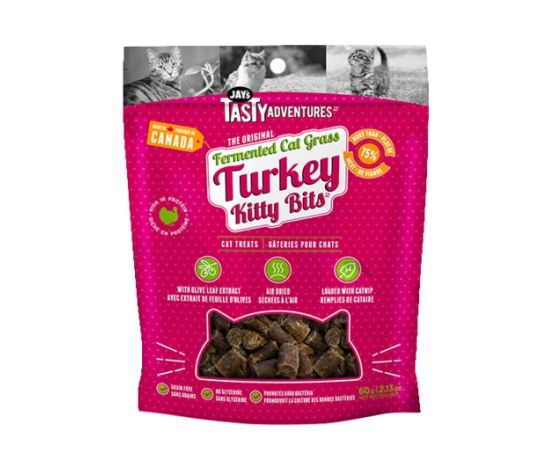 Jay's Gâterie fermentées pour chat dinde 60gr - Sabots et Museaux